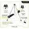 Frontline MEGApod Confined Space Kit 10' Aluminum Tripod with 60' Winch TAN10RU - alternate 6